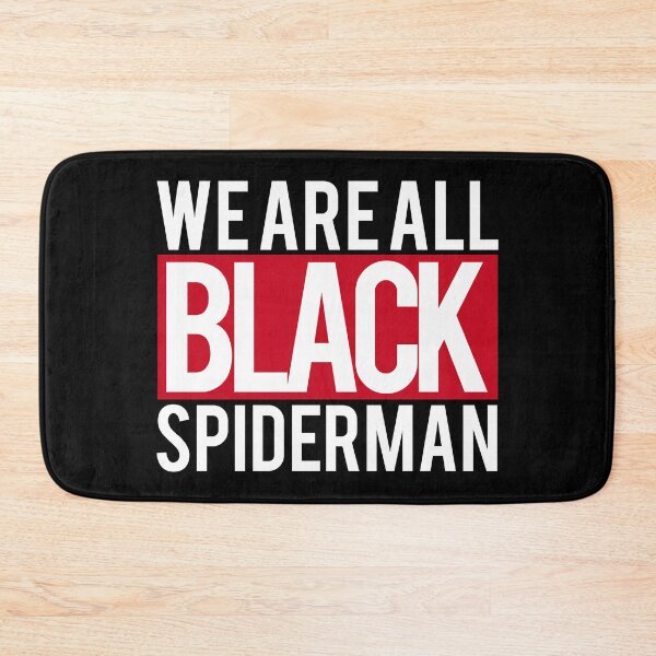 Item preview, We Are All Black SpiderMan - Minneapolis Solidarity  designed and sold by Thelittlelord.