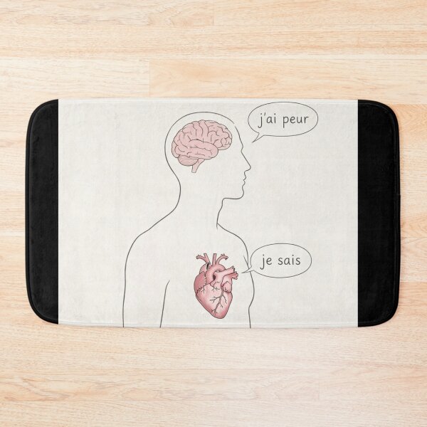 Item preview, Brain and heart are having a discussion designed and sold by Axokris.