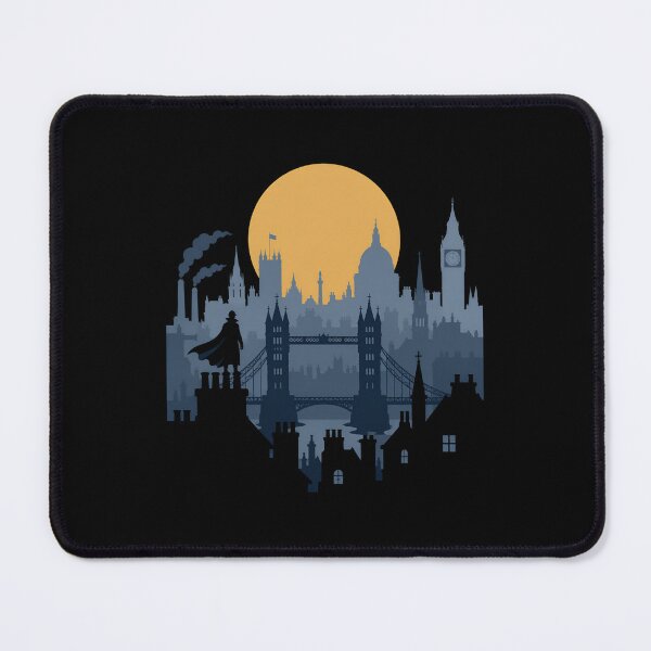 Item preview, Sherlock Holmes Over Victorian London at Sunset designed and sold by Fenay Designs.