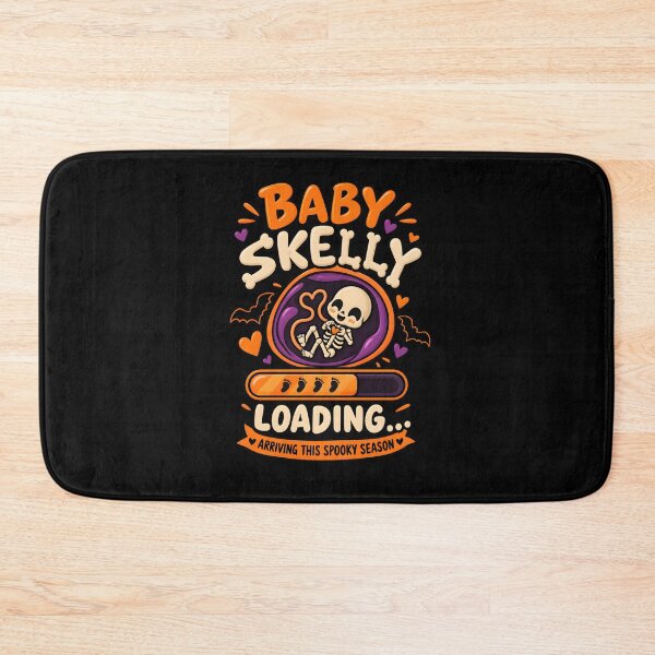 Item preview, There's a Skelly in My Belly Funny Design For Future Mam designed and sold by DarkRelicStudio.