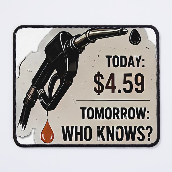 Item preview, Gas Today: $4.59. Tomorrow: Emotional Damage designed and sold by ikramandco.