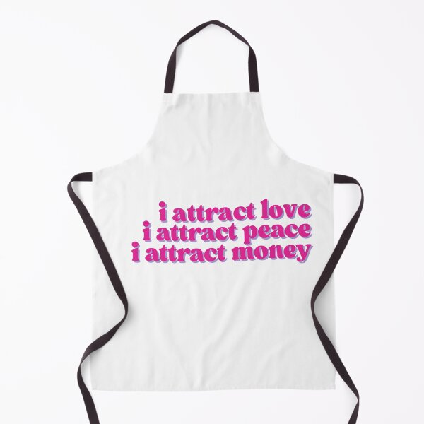 Item preview, i attract love, money, & peace | hot pink designed and sold by dollhouseclub.