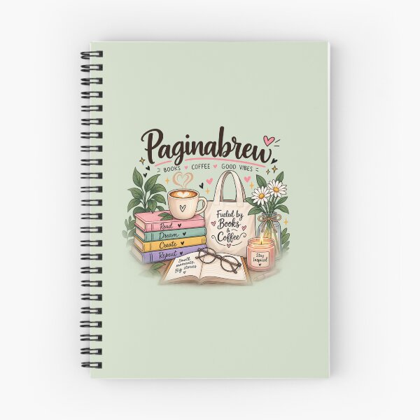 Item preview, Books Coffee Good Vibes – Cozy Reader Aesthetic designed and sold by PaginaBrew.