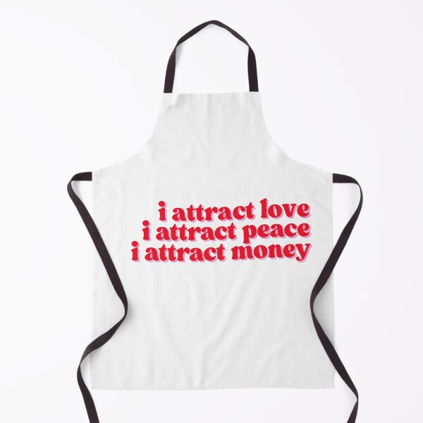 Item preview, i attract love, money, & peace | red designed and sold by dollhouseclub.