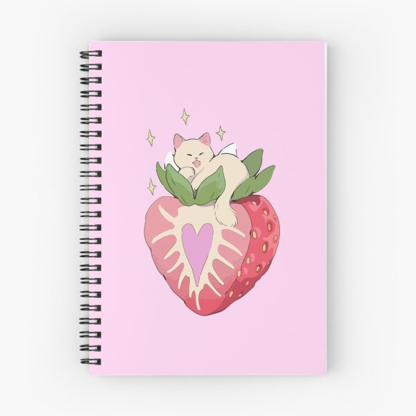 Item preview, strawberry fairy cat designed and sold by Borublue.