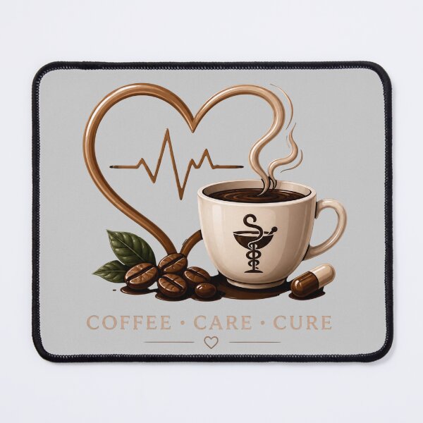 Item preview, Pharmacist Coffee Heartbeats Pharmacy Gift designed and sold by 3B-Store.
