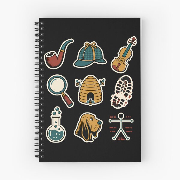 Item preview, Sherlock Holmes Essential Clues Icon Collection designed and sold by Fenay Designs.