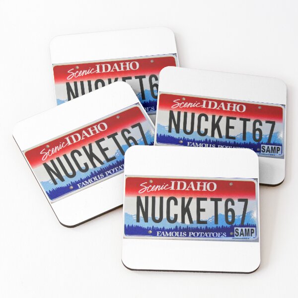 Item preview, Nucket67 Idaho licenses plate  designed and sold by Nantucket67.