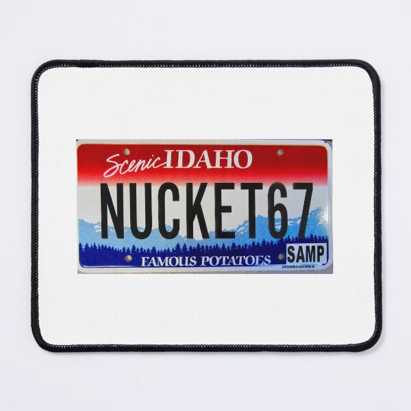 Item preview, Nucket67 Idaho licenses plate  designed and sold by Nantucket67.