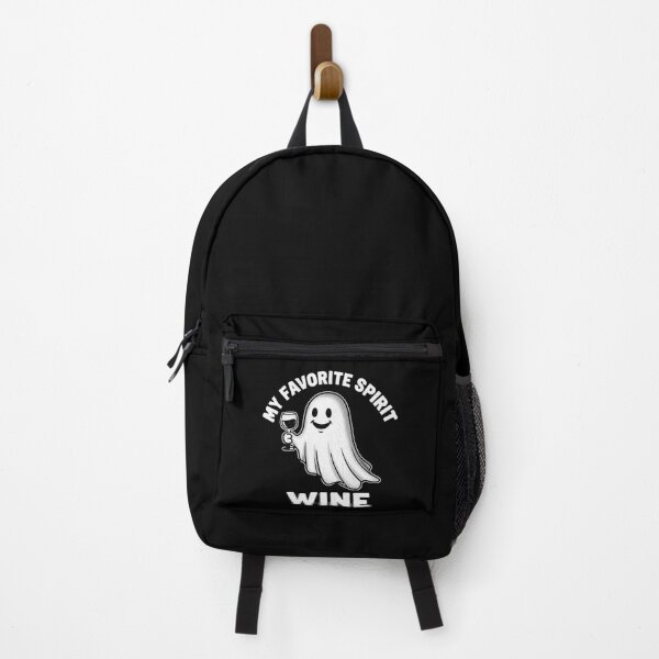 Item preview, My Favorite Spirit Wine Ghost Halloween Illustration designed and sold by Uglyandcute.