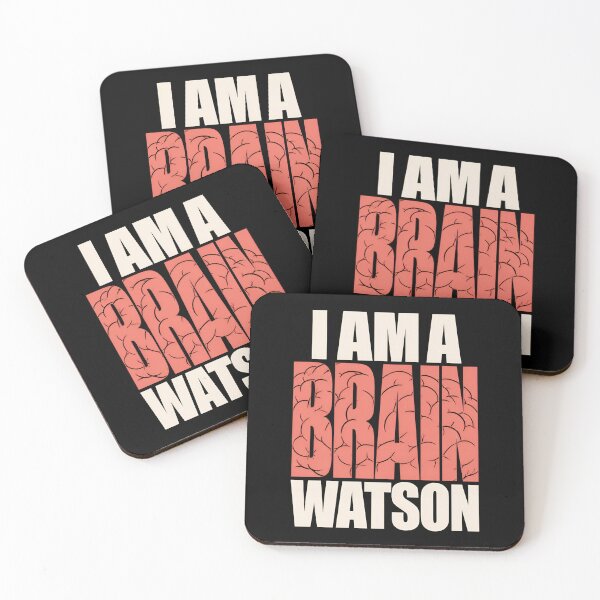 Item preview, Sherlock Holmes I Am a Brain Watson Quote designed and sold by Fenay Designs.