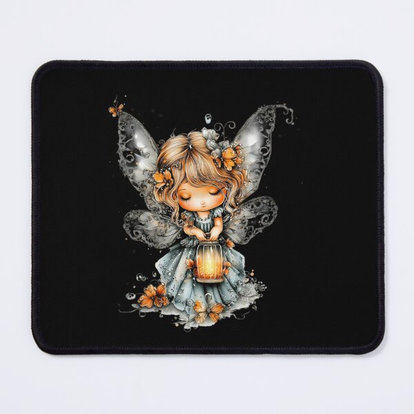 Item preview, Fairy Holding a Glowing Lantern designed and sold by Fillthegoat.