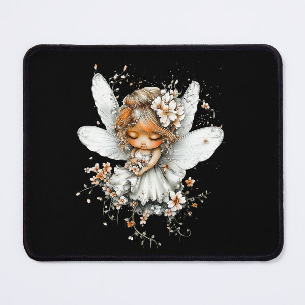 Item preview, Enchanted Fairy with Blossoms designed and sold by Fillthegoat.