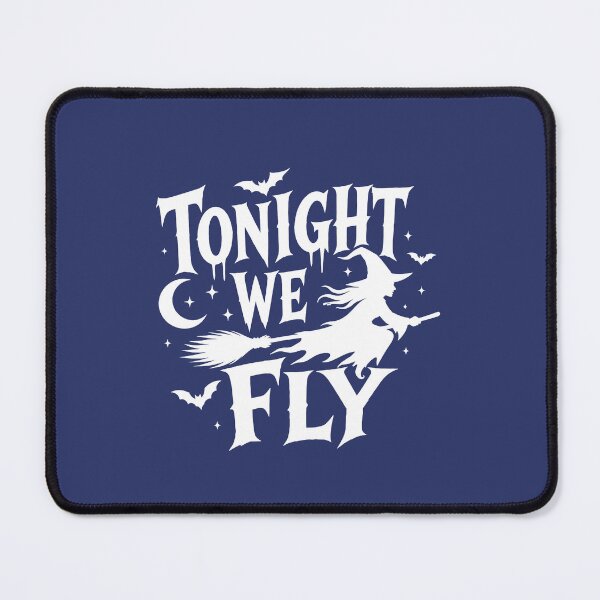 Item preview, Tonight We Fly – Witchy Halloween Quote designed and sold by DesignHouse07.