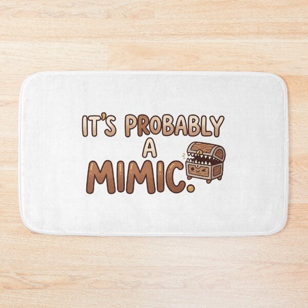 Item preview, It’s Probably a Mimic – Funny D&D RPG Sticker – Tabletop Gaming designed and sold by WaterWhisker.
