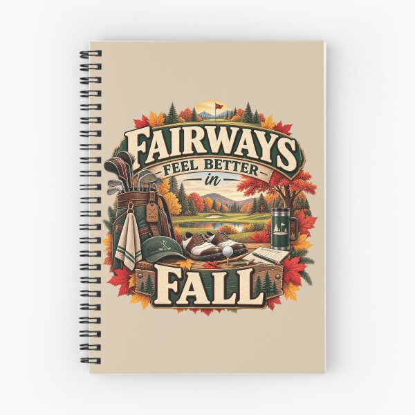 Item preview, Fairways Feel Better in Fall – Autumn Golf Lover Design designed and sold by astersgraphics.