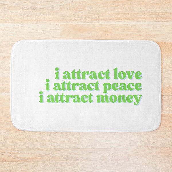Item preview, i attract love, money, & peace | green designed and sold by dollhouseclub.