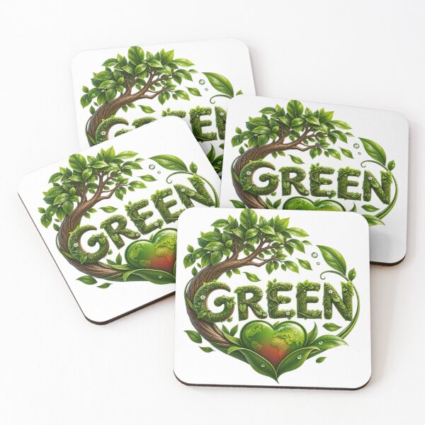 Item preview, Green Heart Tree Earth Lover Gift designed and sold by 3B-Store.