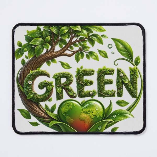 Item preview, Green Heart Tree Earth Lover Gift designed and sold by 3B-Store.