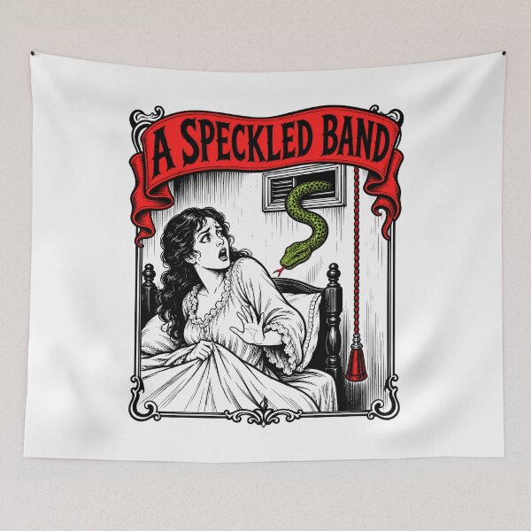 Item preview, Sherlock Holmes The Speckled Band Pulp Terror designed and sold by Fenay Designs.