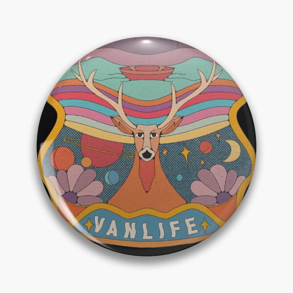 Artikelvorschau, Trippy Deer entworfen und verkauft von Fractal-Wizard.