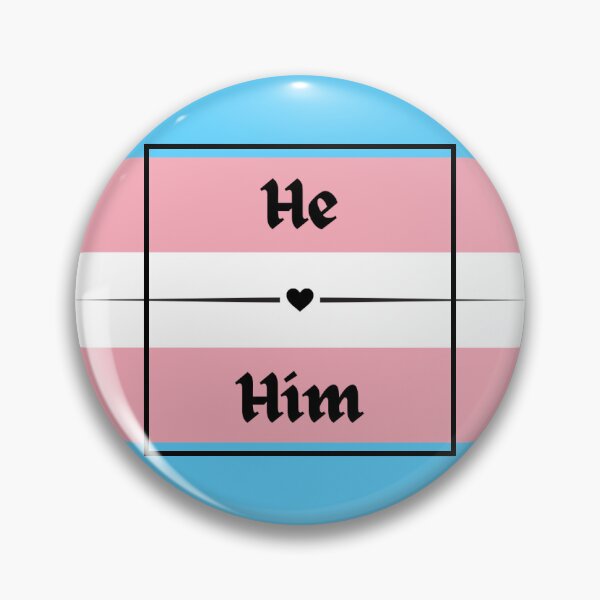 Item preview, He/Him Pronouns designed and sold by mildly-happy.
