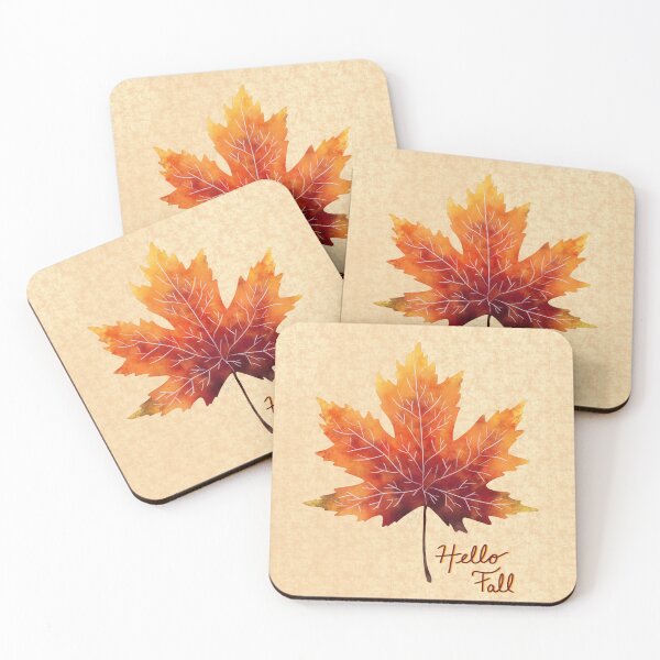 Item preview, Hello fall leaf designed and sold by Ana Gorozpe.