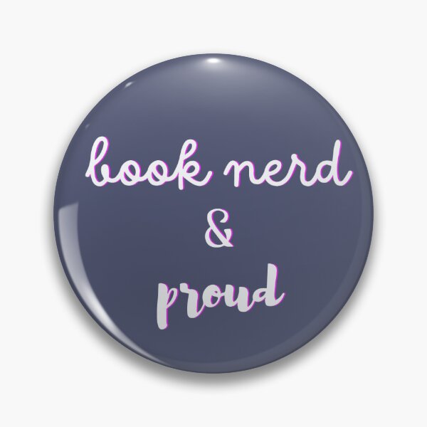 Item preview, book nerd & proud designed and sold by hello readers.