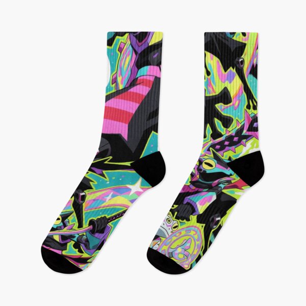 Item preview, Cosmic Shinobi: Leap of the Neon Amphibians (V2) designed and sold by SabaMirzique.