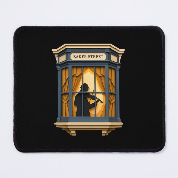 Item preview, Sherlock Holmes Violin at the Baker Street Window designed and sold by Fenay Designs.