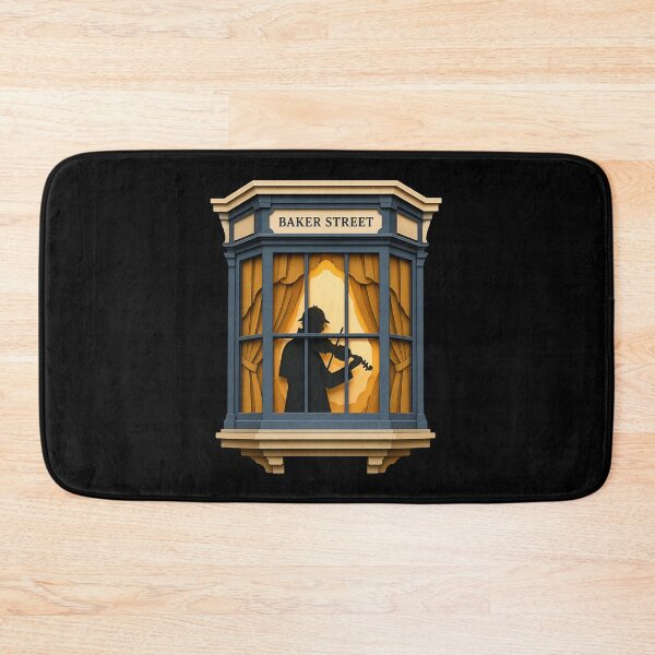 Item preview, Sherlock Holmes Violin at the Baker Street Window designed and sold by Fenay Designs.