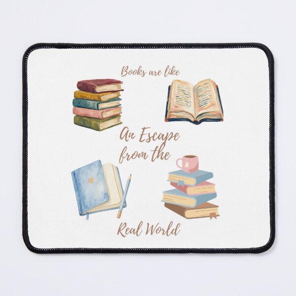 Item preview, Books are like an Escape from the real world designed and sold by ShipDrop.