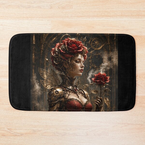 Item preview, Rose personified steampunk mechanical Victorian designed and sold by Axokris.