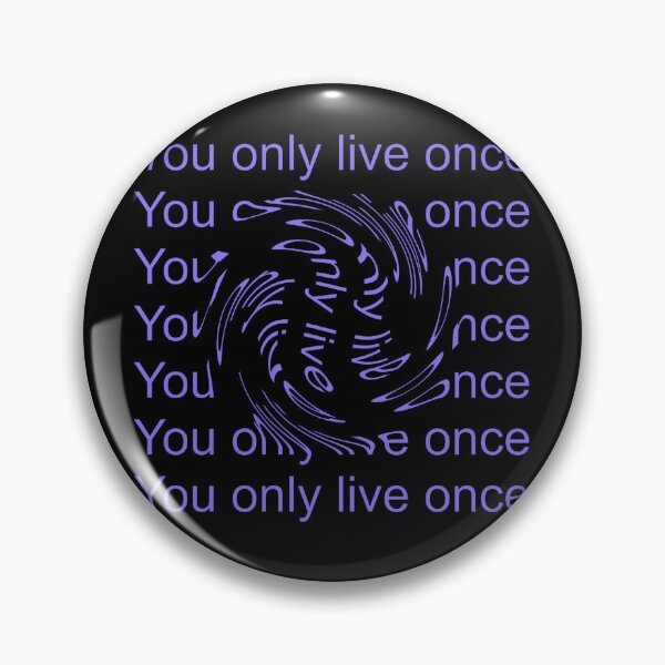 Item preview, Copy of Spiral BL You Only Live Once (Purple) designed and sold by MoznaInaczej.