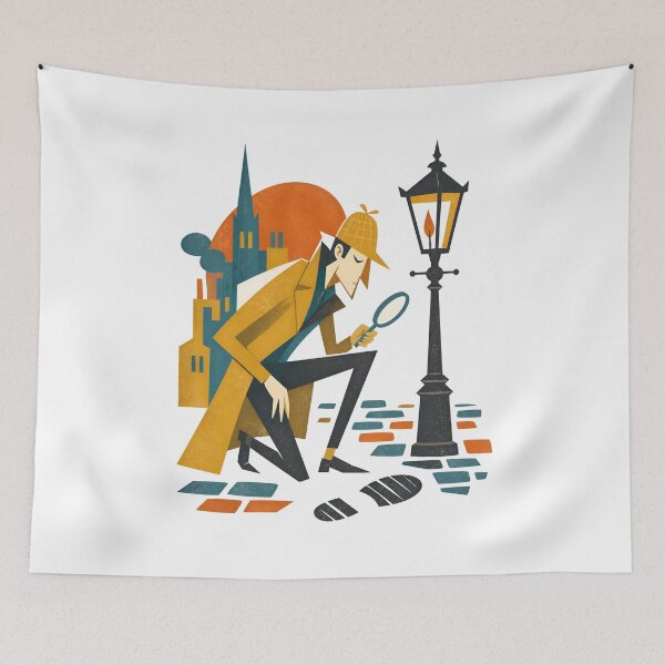 Item preview, Sherlock Holmes Streetlight Clue Hunt designed and sold by Fenay Designs.