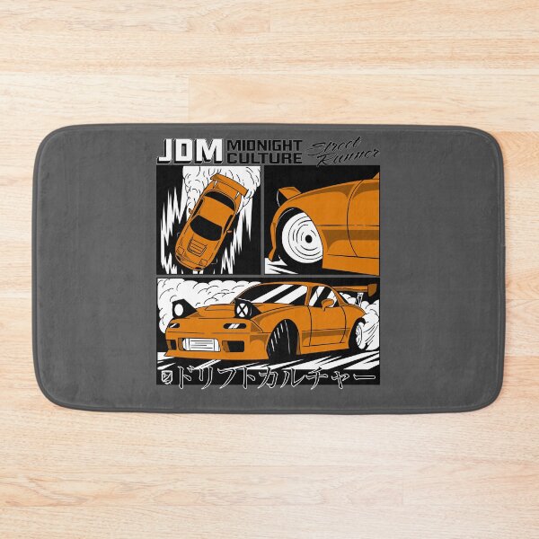 Item preview, NA Miata Drifting Comic Book Spread (Orange) designed and sold by Demetros Design Studio.