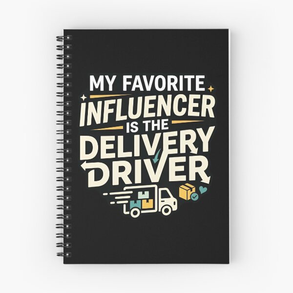 Item preview, My Favorite Influencer Is The Delivery Driver Shopping Humor designed and sold by DuckOddity.