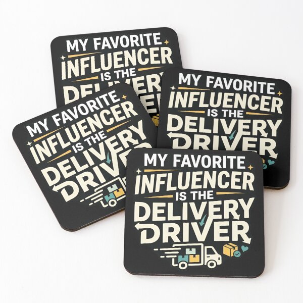 Item preview, Mi influencer favorito es el repartidor. Humor sobre compras. designed and sold by DuckOddity.