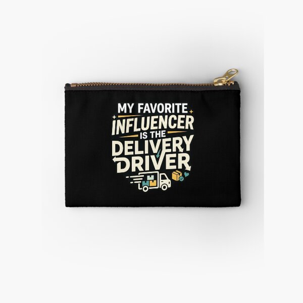 Item preview, My Favorite Influencer Is The Delivery Driver Shopping Humor designed and sold by DuckOddity.