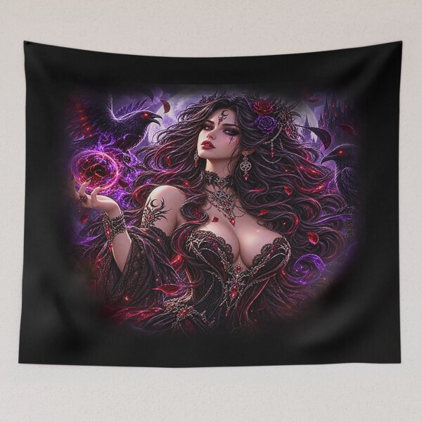 Item preview, Dark Enchantress – Queen of Shadows and Forbidden Magic designed and sold by TroviTutto.