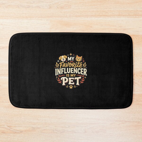 Item preview, My Favorite Influencer Is My Pet Funny Dog Cat Owner designed and sold by DuckOddity.