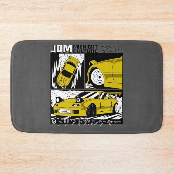 Item preview, NA Miata Drifting Comic Book Spread (Yellow) designed and sold by Demetros Design Studio.