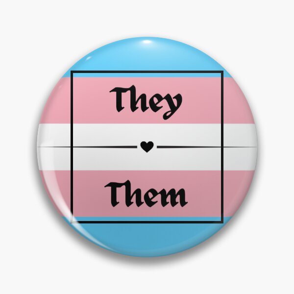 Item preview, They/Them Pronouns designed and sold by mildly-happy.