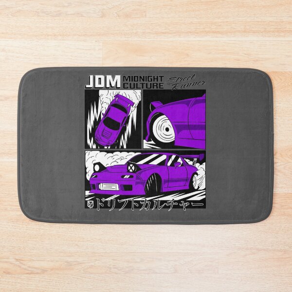 Item preview, NA Miata Drifting Comic Book Spread (Purple) designed and sold by Demetros Design Studio.