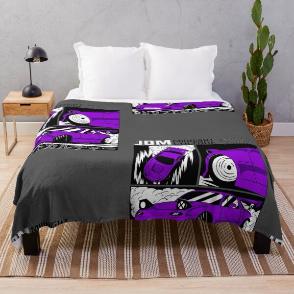 Item preview, NA Miata Drifting Comic Book Spread (Purple) designed and sold by Demetros Design Studio.
