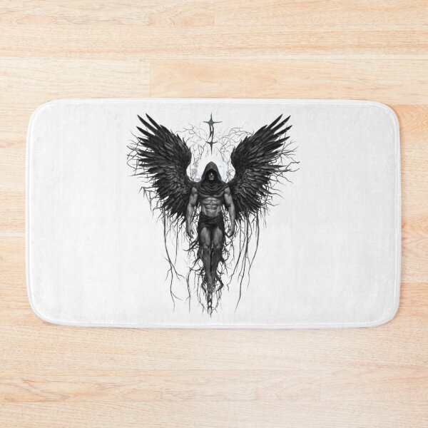 Item preview, Dark Fallen Angel Gothic Wings Art designed and sold by RoyalDeluxGo.