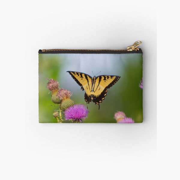 Item preview, Yellow Tiger Swallowtail photographed  just after taking off.  designed and sold by South 500 Photography.
