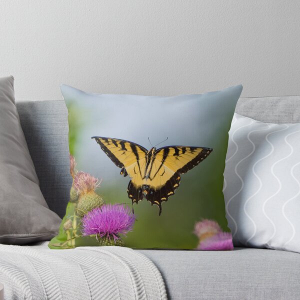 Item preview, Yellow Tiger Swallowtail photographed just after taking off. designed and sold by South 500 Photography.