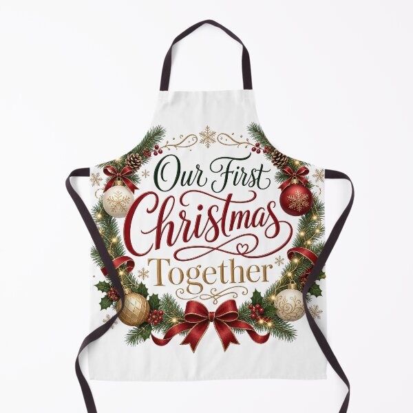 Aperçu de l'œuvre Notre premier Noël ensemble créée et vendue par BestCoolStuff.