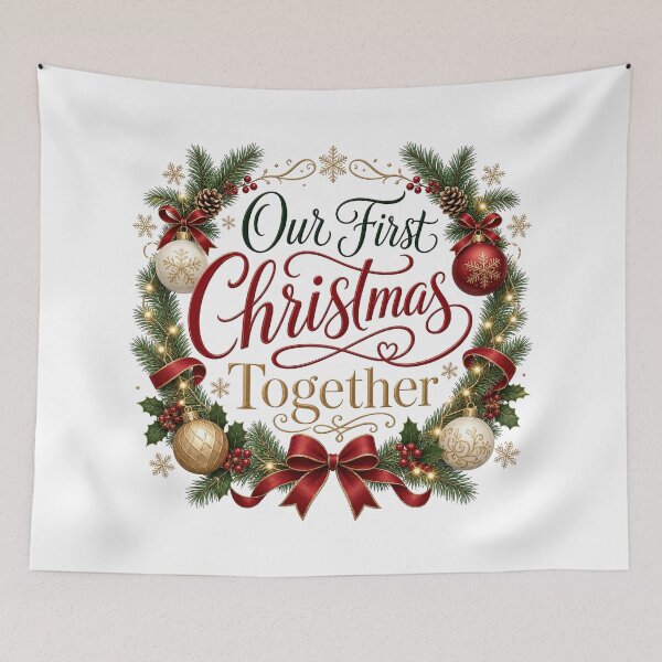 Item preview, Our First Christmas Together designed and sold by BestCoolStuff.